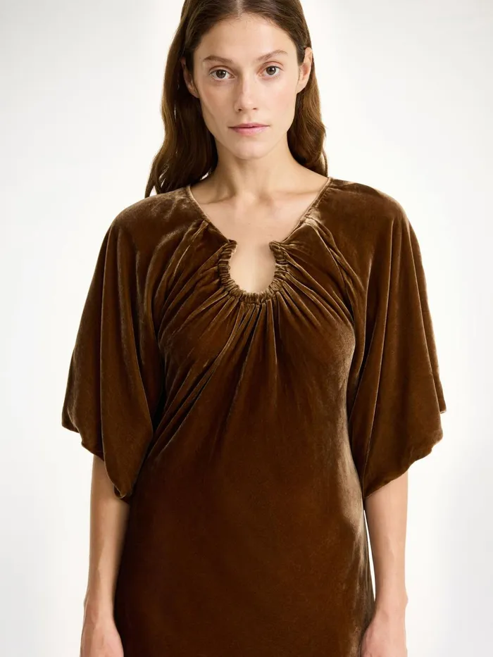 Dresses Women By Malene Birger Rosae Maxi Dress Bison