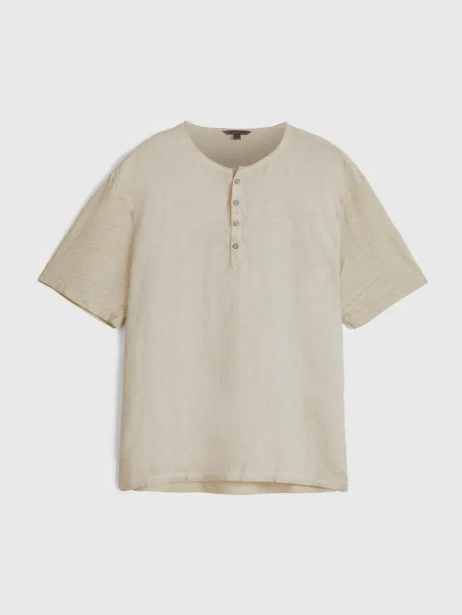 DYER HENLEY Dk Steel Htr Clothing John Varvatos TShirts