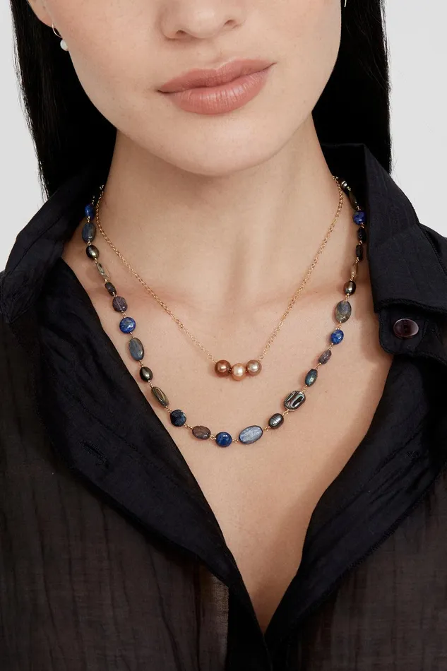 Eden Necklace Blue Lab Mix Women Chan Luu Necklaces