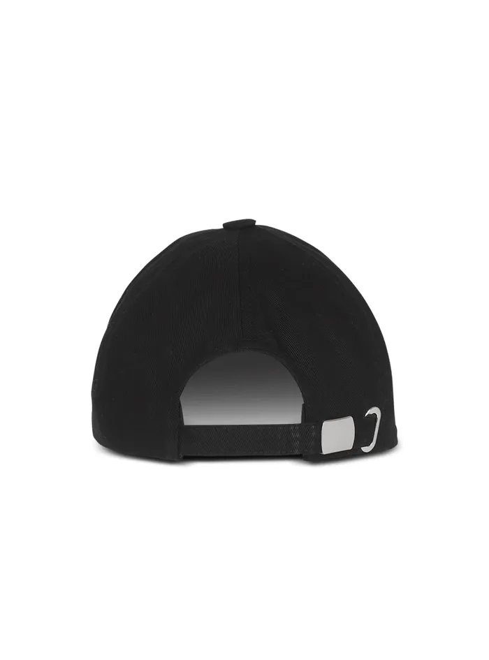 Embroidered Paris Cap Black Women Balmain Hats And Caps
