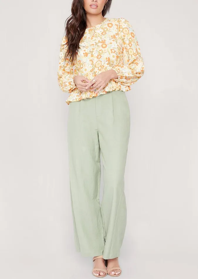 Emilia Pants Sage Women Lost Wander Pants And Shorts