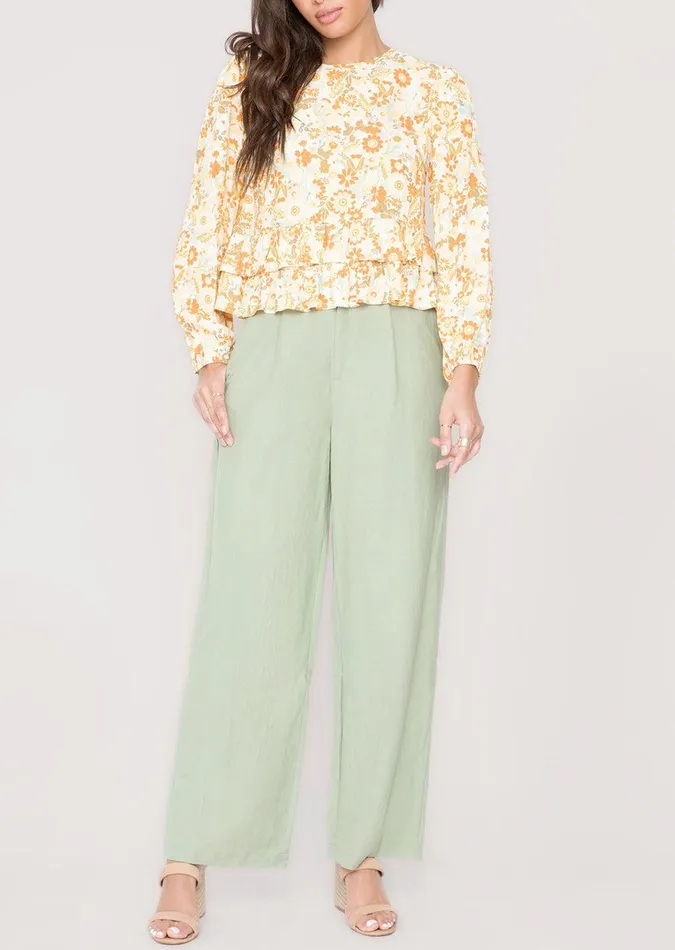 Emilia Pants Sage Women Lost Wander Pants And Shorts