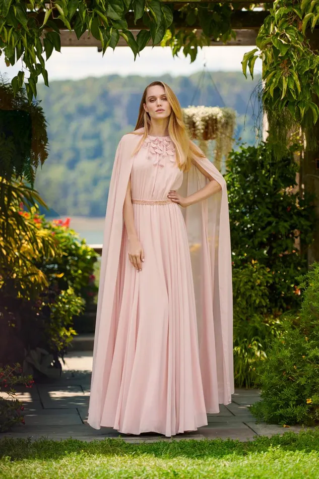 Evening Women Sachin and Babi Belladonna Gown 8211 Petal