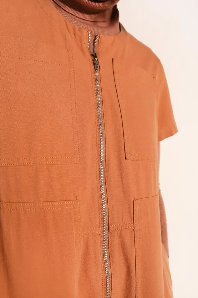 Felix Boilersuit Terracotta Womens LF Markey One Pieces