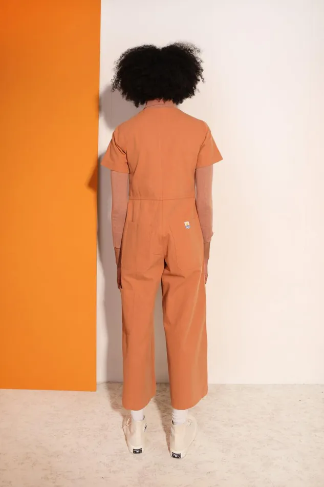 Felix Boilersuit Terracotta Womens LF Markey One Pieces