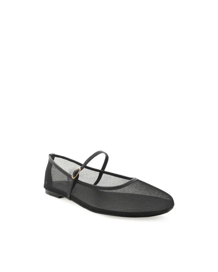 Flats Billini Ballet Flats GILDA BLACK MESH