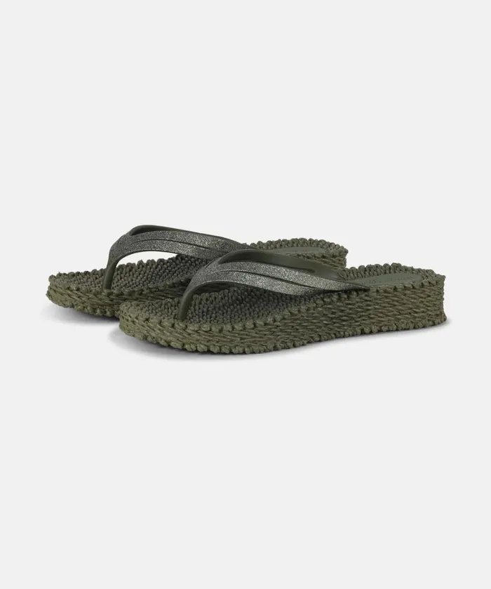 Flip Flop On Platform Sole 8211 Army Shoes Ilse Jacobsen Flip Flops
