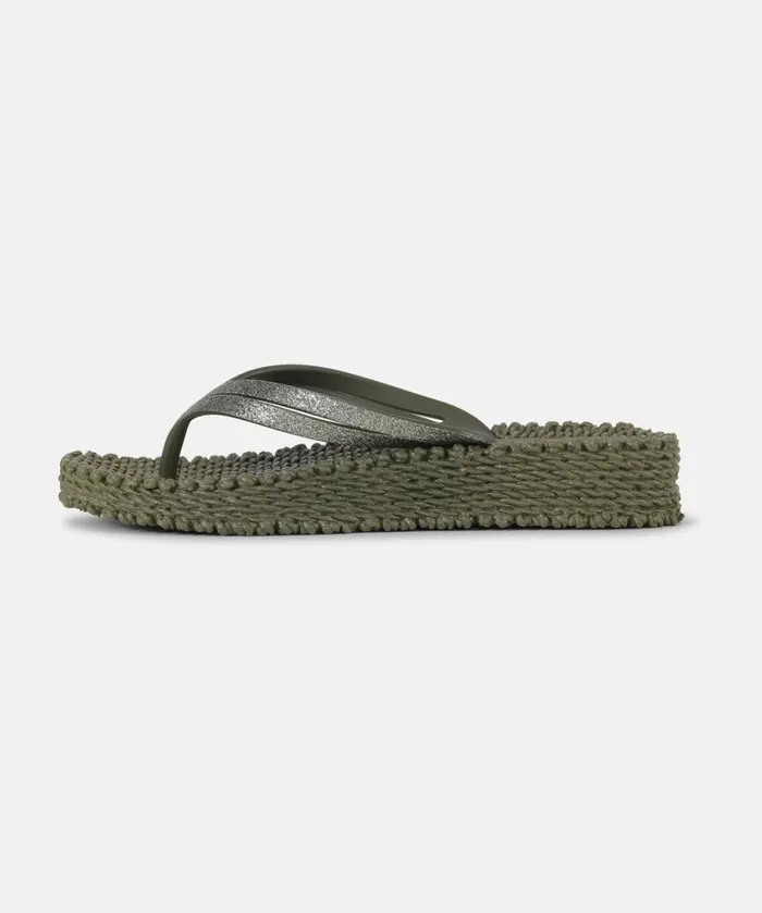 Flip Flop On Platform Sole 8211 Army Shoes Ilse Jacobsen Flip Flops