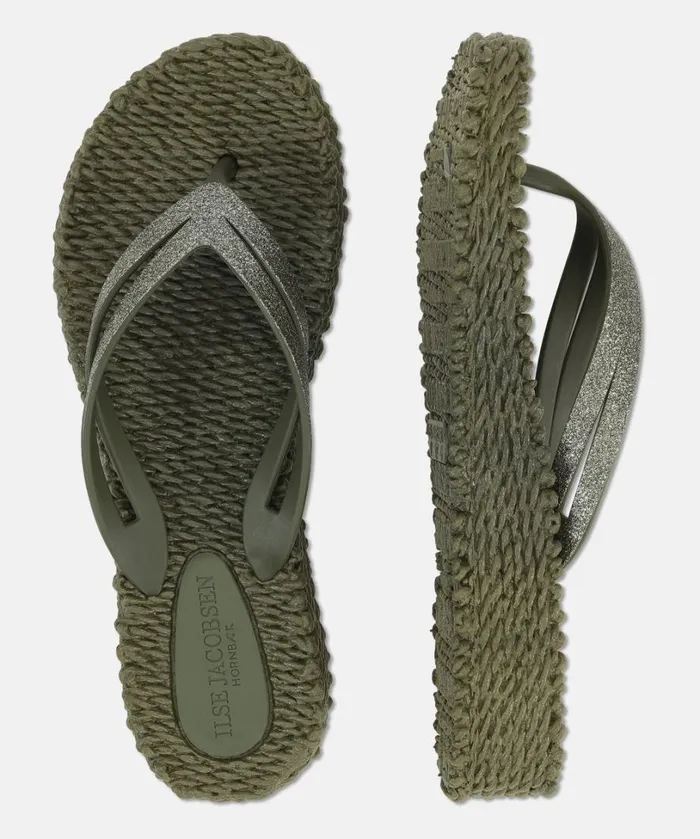 Flip Flop On Platform Sole 8211 Army Shoes Ilse Jacobsen Flip Flops
