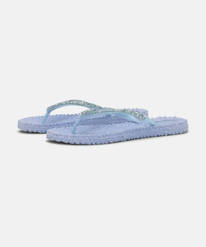 Flip Flop With Glitter 8211 Blue Bell Shoes Ilse Jacobsen Flip Flops