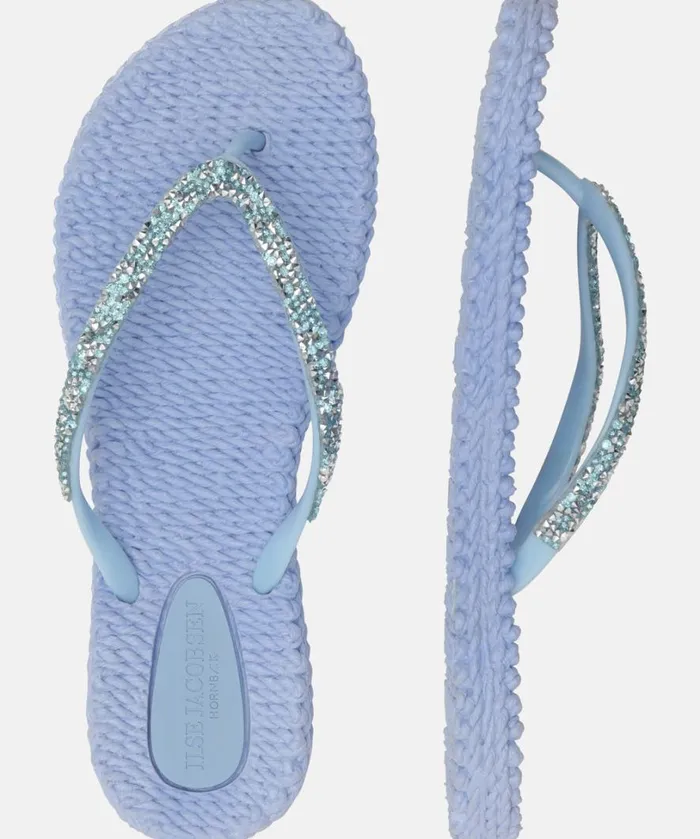 Flip Flop With Glitter 8211 Blue Bell Shoes Ilse Jacobsen Flip Flops