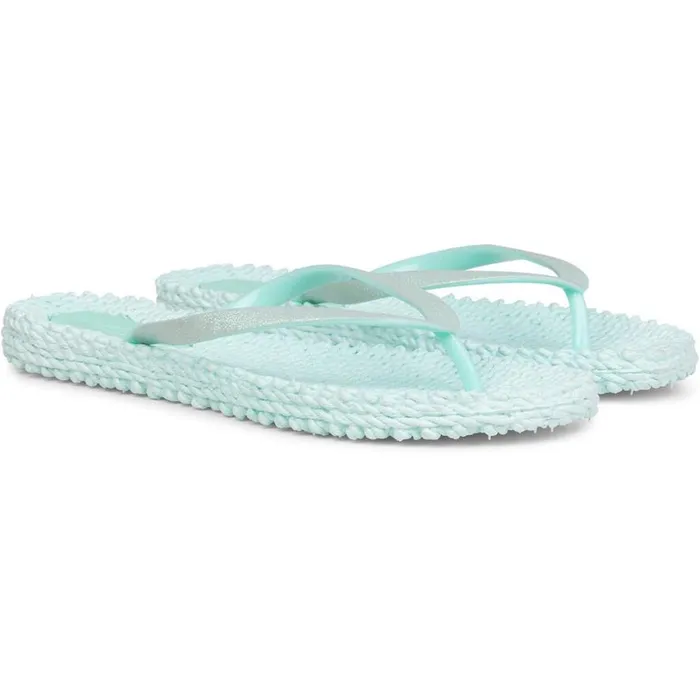 Flip Flop With Glitter 8211 Jade Mint Shoes Ilse Jacobsen Flip Flops