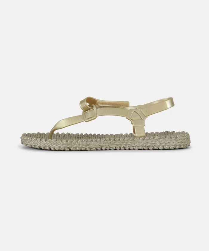 Flip Flop With Straps 8211 Platin Shoes Ilse Jacobsen Flip Flops