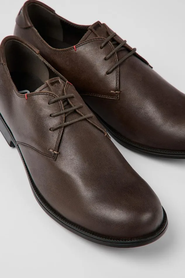 Formal Shoes Men Camper Mil Brown Formal Shoes