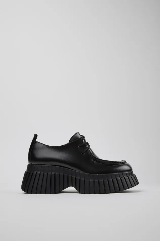 Formal Shoes Women Camper BCN Black Leather Shoes Formal Shoes Women Camper BCN Black Leather Shoes