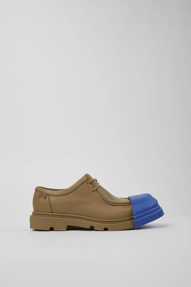 Formal Shoes Women Camper Junction Brown Leather Wallabee