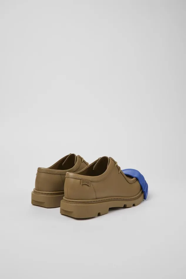 Formal Shoes Women Camper Junction Brown Leather Wallabee