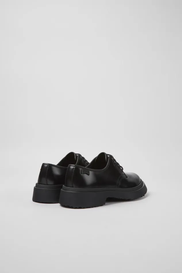 Formal Shoes Women Camper Walden Black Leather Shoes