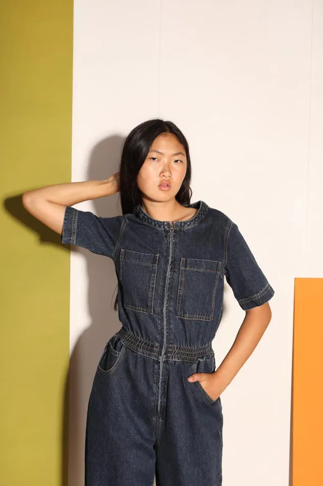 Francis Boilersuit Indigo Womens LF Markey One Pieces