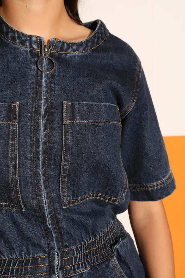 Francis Boilersuit Indigo Womens LF Markey One Pieces