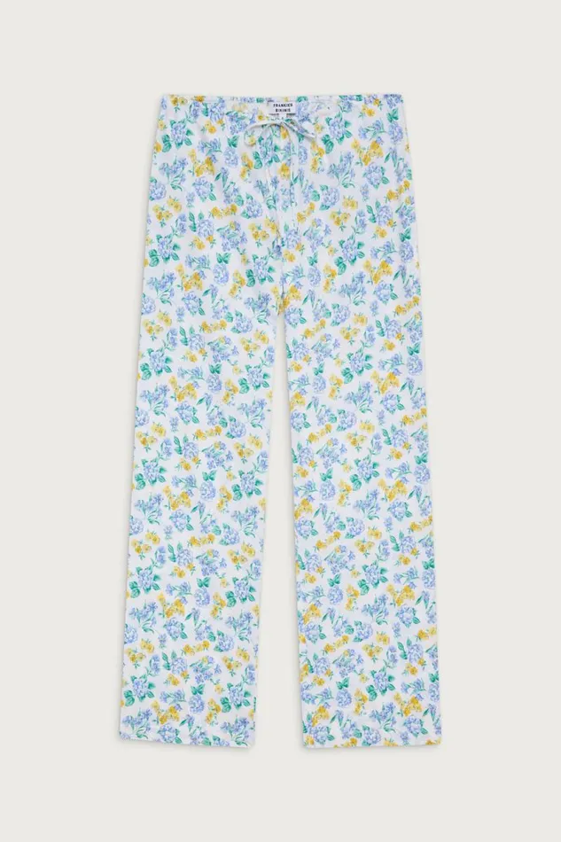 Frankies Bikinis Matching Sets Women Daisy Low Rise Pant Coastal Floral