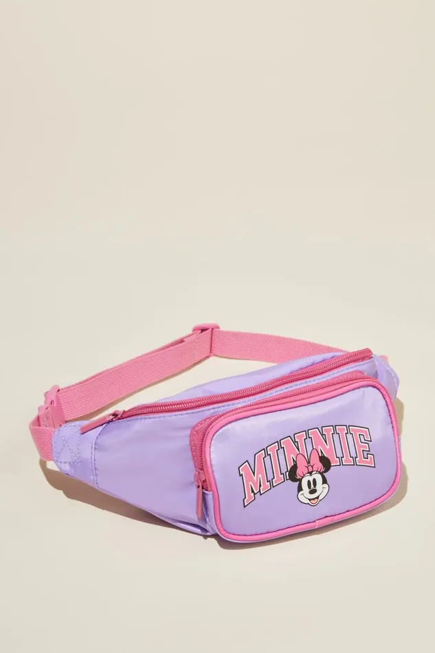 Girls 214 Bags and Backpacks Cotton On Licensed Belt Bag Lcn Dis Minnielilac Drop