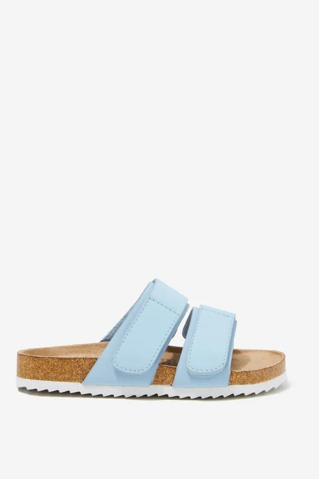 Girls 214Boys 214 Flats and Sandals Cotton On Theo Slide Skye Haze