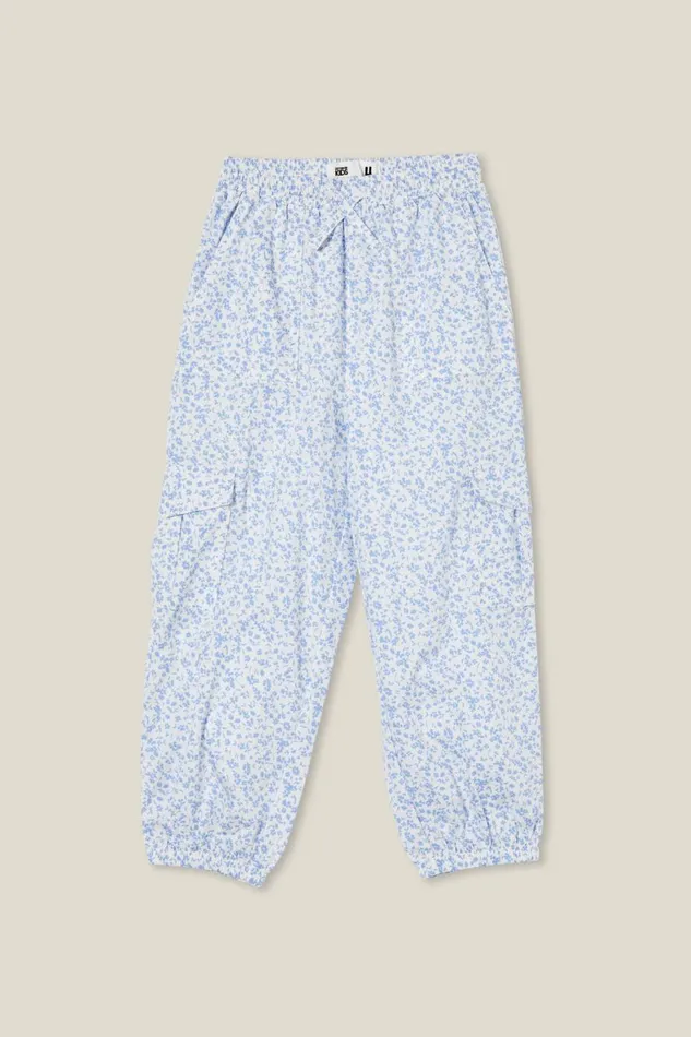 Girls 214 Leggings Pants and Jeans Cotton On Gia Woven Jogger Vanillaclara Ditsy