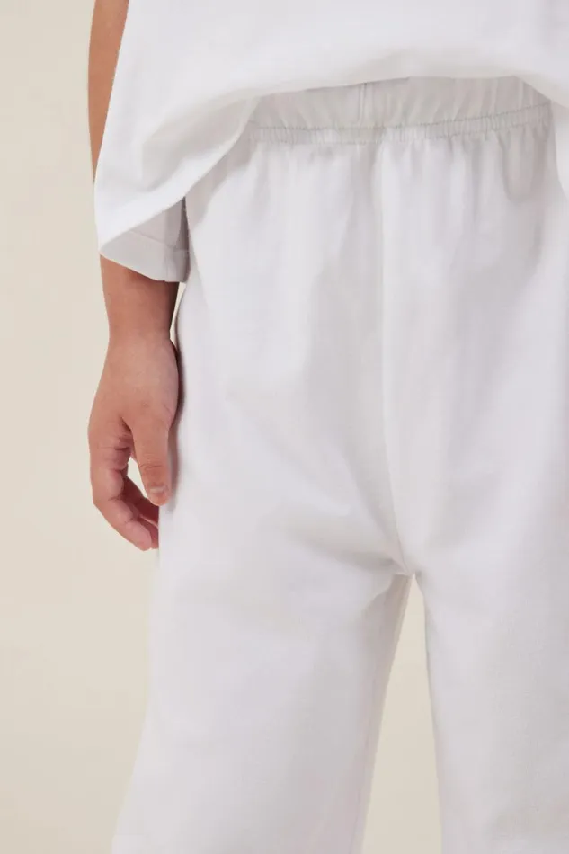Girls 214 Leggings Pants and Jeans Cotton On Piper Broderie Pant White