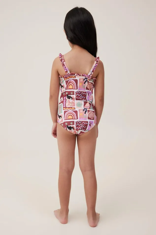 Girls 214 Swimwear Cotton On Arabella One Piece Hennaparadise Mermaid