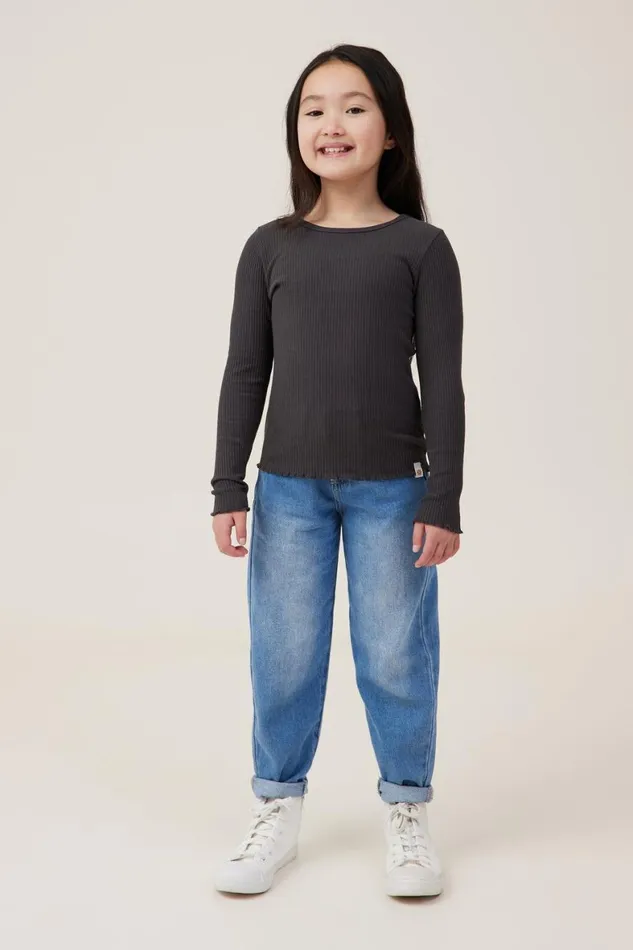 Girls 214 Tops and TShirts Cotton On Jade Crew Phantom