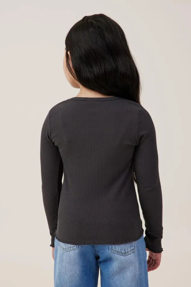 Girls 214 Tops and TShirts Cotton On Jade Crew Phantom