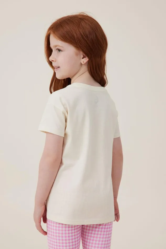Girls 214 Tops and TShirts Cotton On Poppy Short Sleeve Print Tee Zephyrunicorn Stargazer