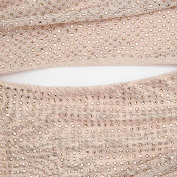 Gold Rhinestone Mesh Cut Out Maxi Dress Women Self Portrait Bride Gold Rhinestone Mesh Cut Out Maxi Dress Women Self Portrait Bride