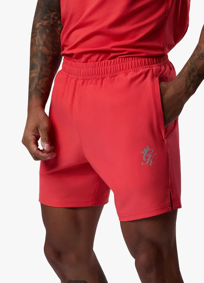 Gym King Gymwear Men Energy Short 8211 Hot Red