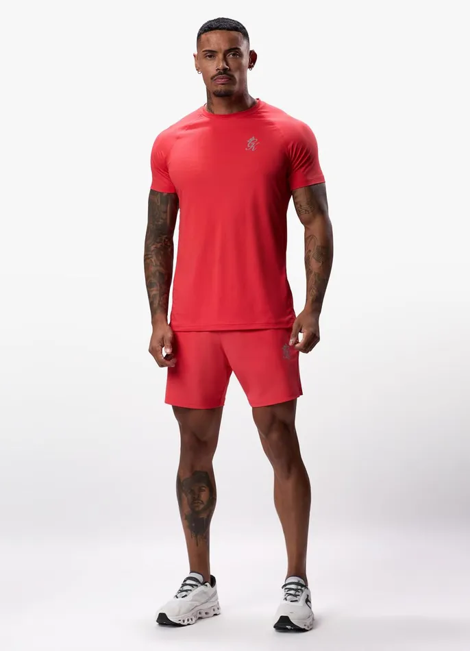 Gym King Gymwear Men Energy Short 8211 Hot Red