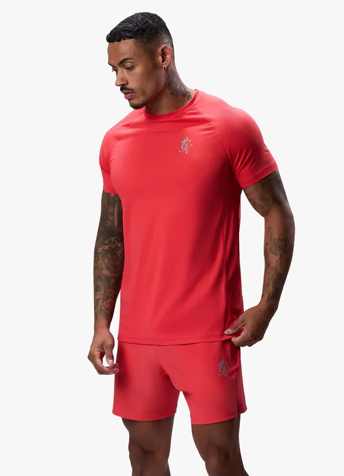 Gym King Gymwear Men Energy Tee 8211 Hot Red