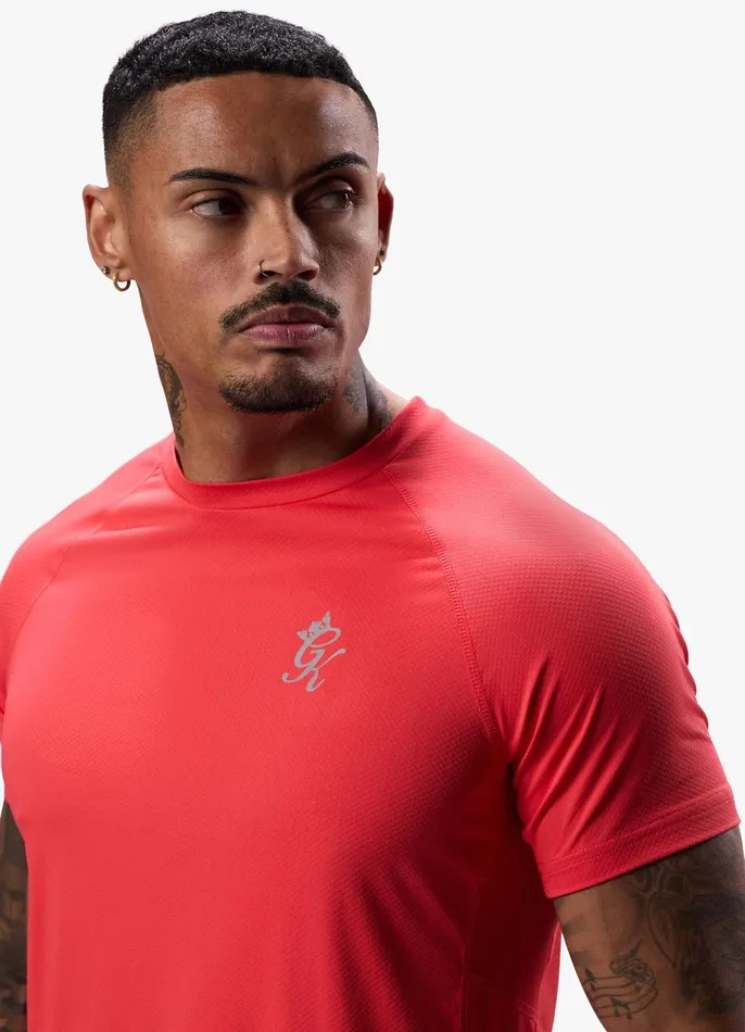 Gym King Gymwear Men Energy Tee 8211 Hot Red