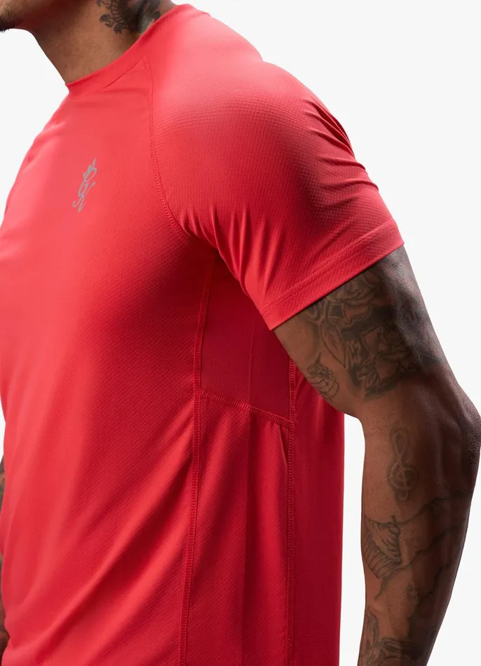 Gym King Gymwear Men Energy Tee 8211 Hot Red