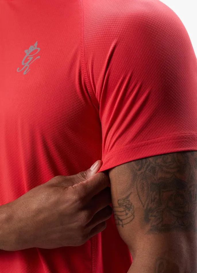 Gym King Gymwear Men Energy Tee 8211 Hot Red