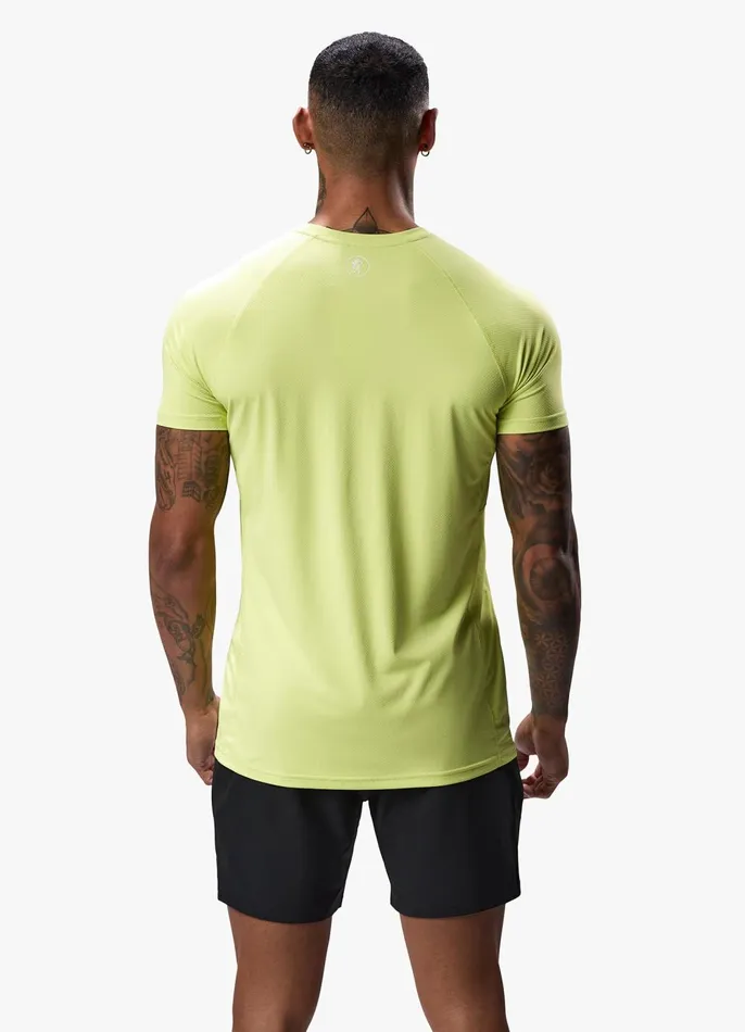 Gym King Gymwear Men Energy Tee 8211 Limelight