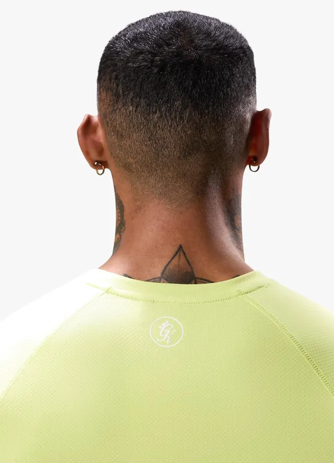Gym King Gymwear Men Energy Tee 8211 Limelight