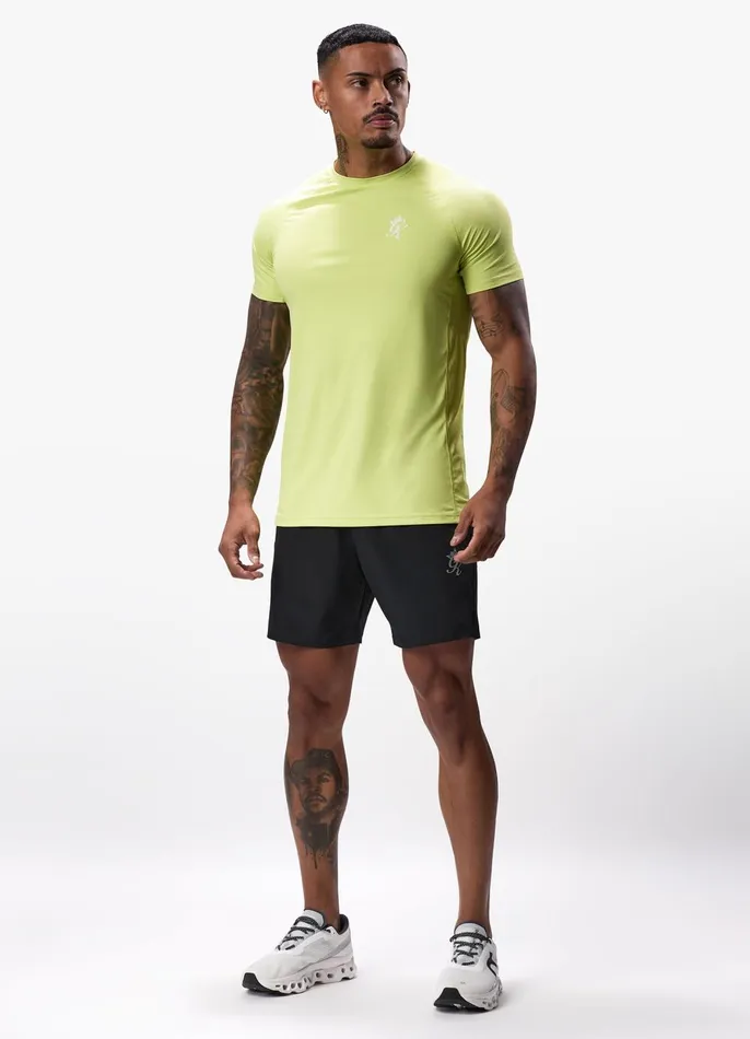 Gym King Gymwear Men Energy Tee 8211 Limelight