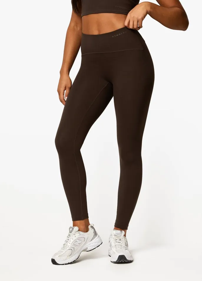 Gym King Gymwear Women Peach Luxe Legging 8211 Cocoa Luxe
