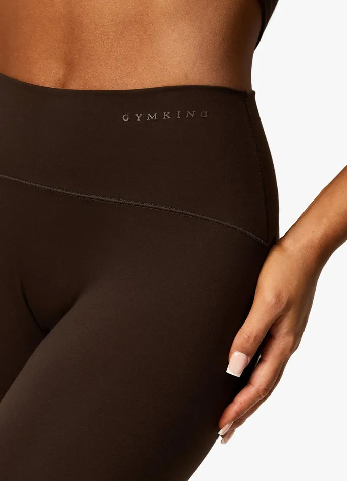 Gym King Gymwear Women Peach Luxe Legging 8211 Cocoa Luxe