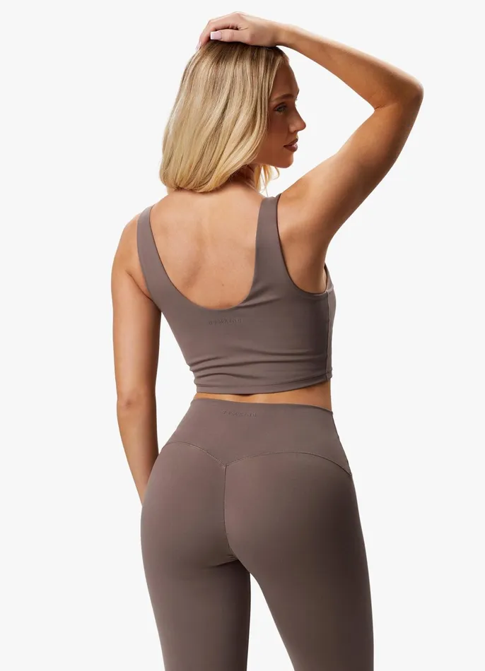 Gym King Gymwear Women Peach Luxe Tank 8211 Praline Luxe