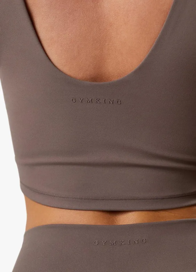 Gym King Gymwear Women Peach Luxe Tank 8211 Praline Luxe