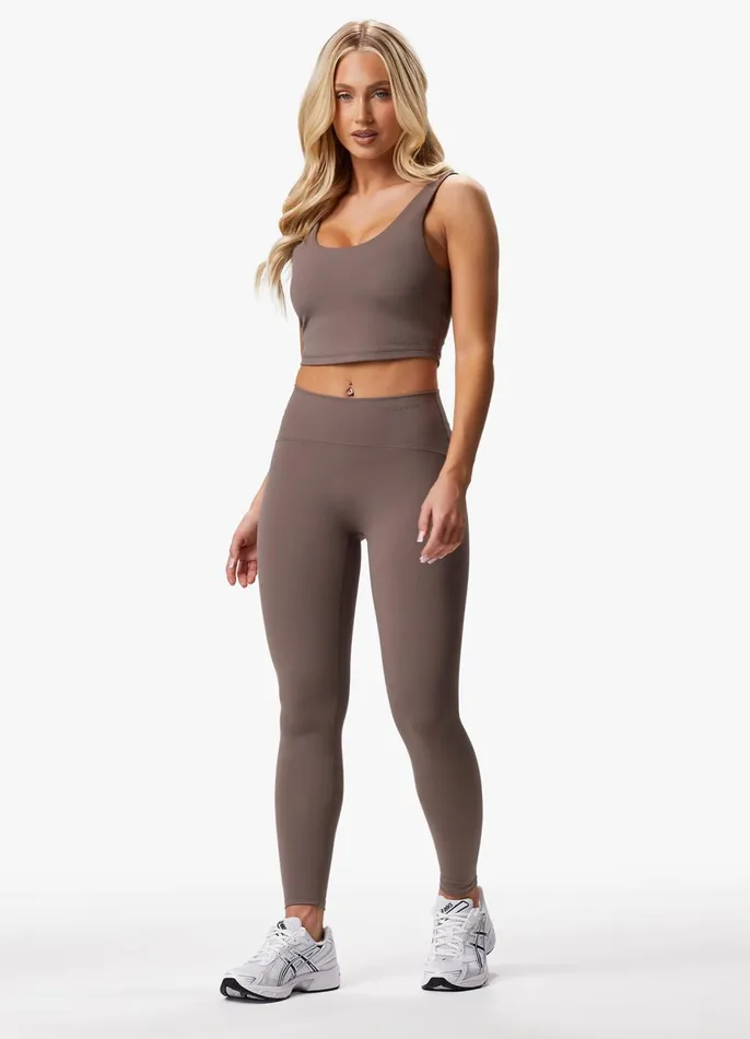 Gym King Gymwear Women Peach Luxe Tank 8211 Praline Luxe