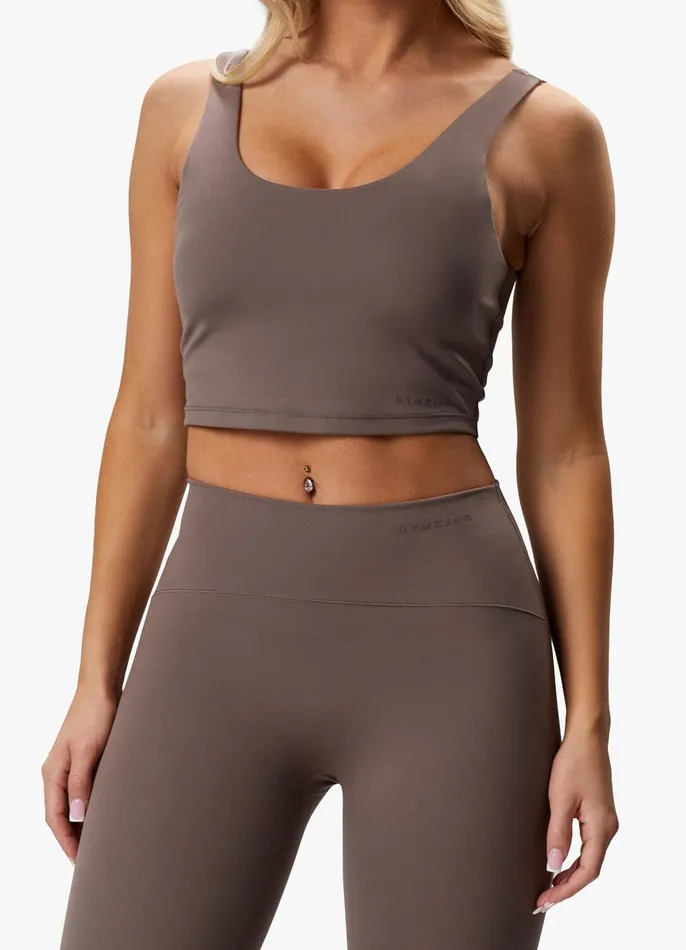 Gym King Gymwear Women Peach Luxe Tank 8211 Praline Luxe