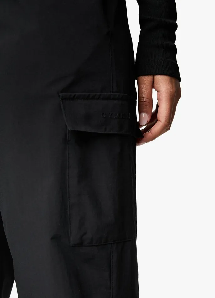 Gym King Joggers Women Utility Woven Cargo Pant 8211 Black